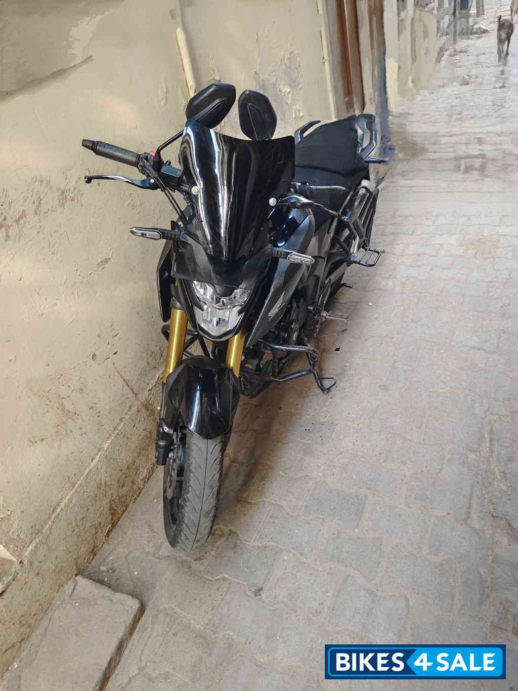 Black Honda Hornet 2.0