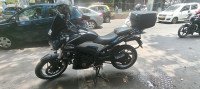 Black Silver Bajaj Dominar 250