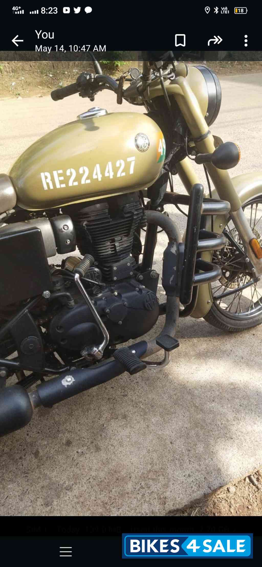 Royal Enfield Classic Desert Storm