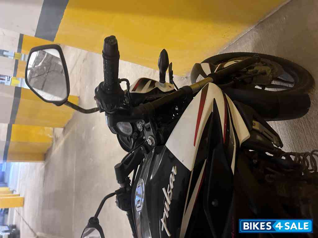 Black And White Bajaj Pulsar NS200