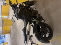 Black And White Bajaj Pulsar NS200