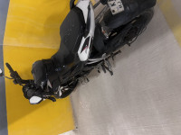 Black And White Bajaj Pulsar NS200