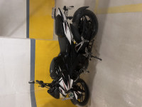 Black And White Bajaj Pulsar NS200