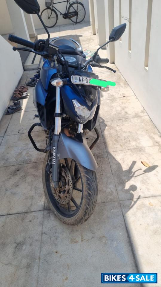 Mat Blue Yamaha FZ 25 BS6