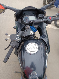 Black And Blue Bajaj Pulsar 220F
