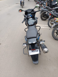 Black And Blue Bajaj Pulsar 220F