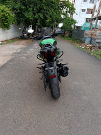 Green Bajaj Dominar 400 ABS BS6