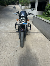 Red Royal Enfield Meteor 350 Stellar