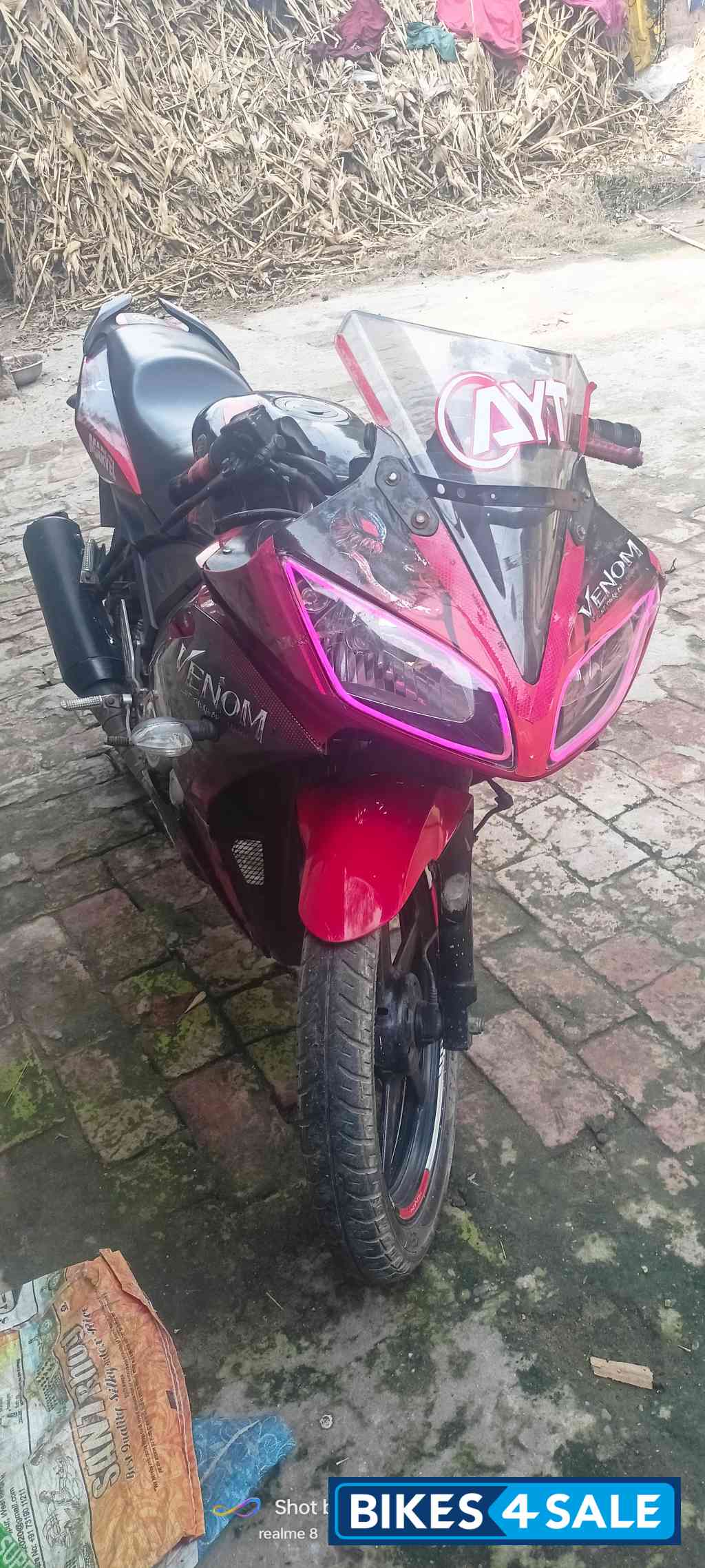 Red Yamaha YZF R15 S