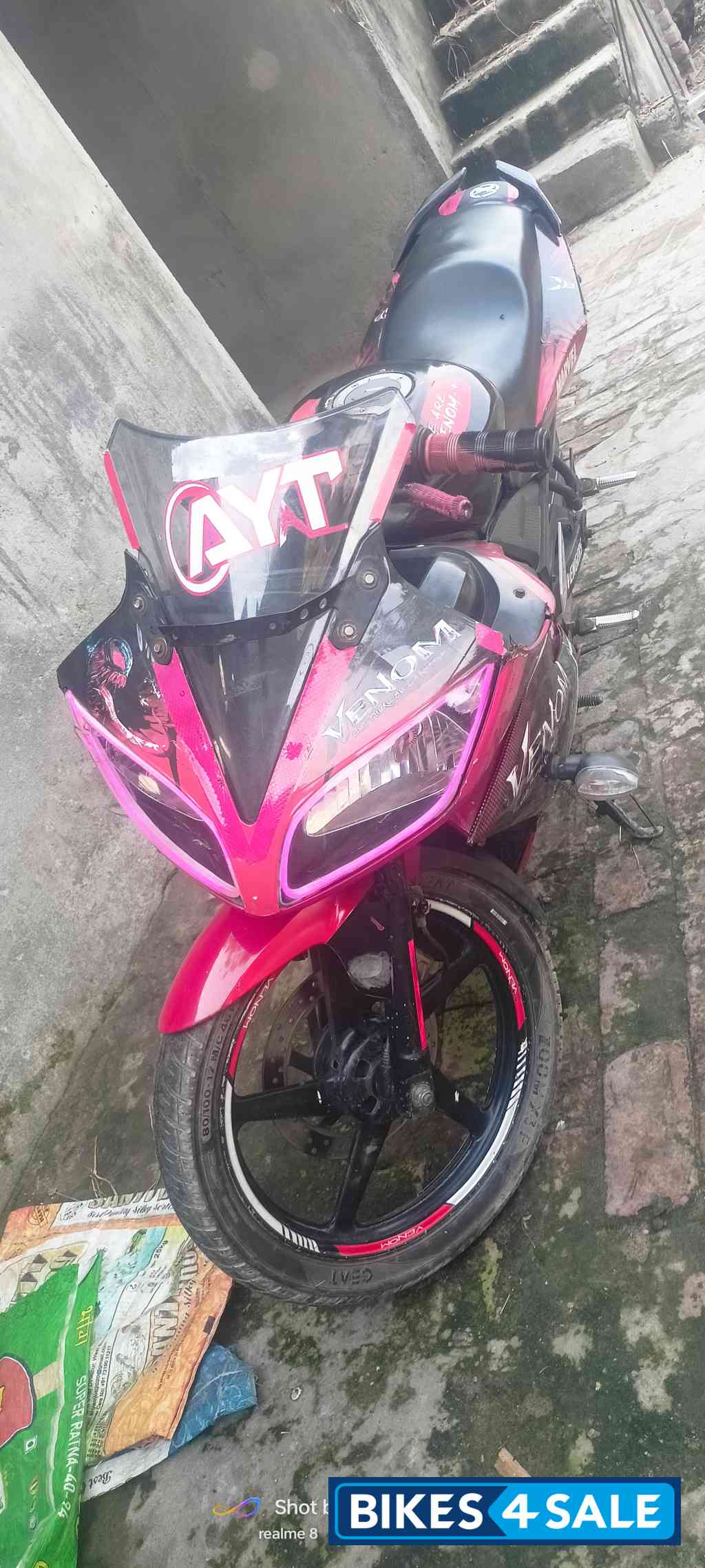 Red Yamaha YZF R15 S