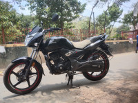 Black Honda Unicorn 160 BS6