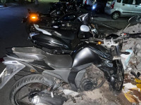 Black Yamaha FZ-S FI V2