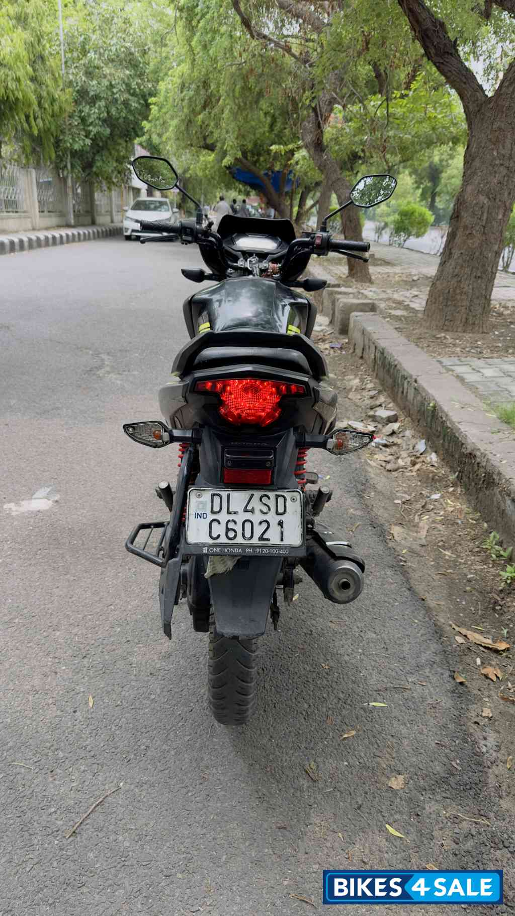 Balck Neon Honda SP 125 BSVI Balck Neon Honda SP 125 BSVI