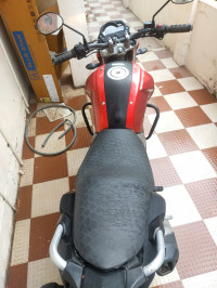 Red And Black Yamaha FZ16