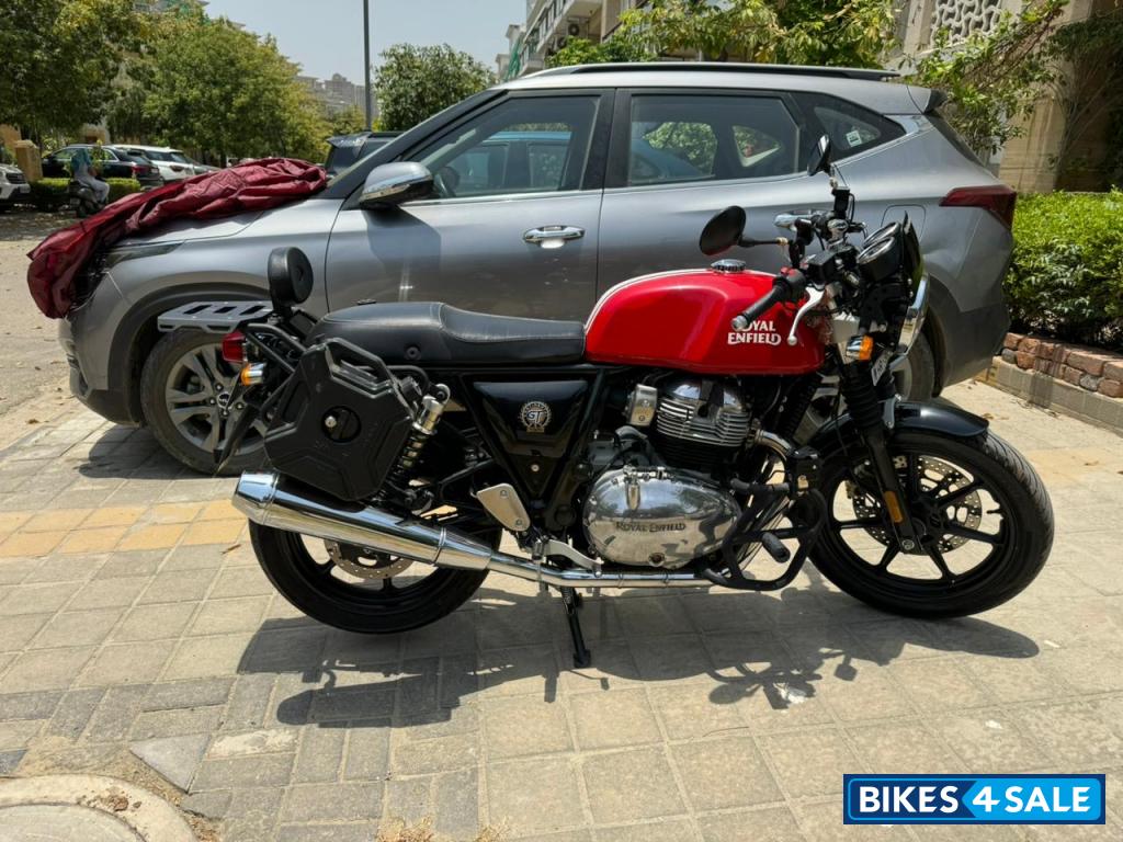 Red Royal Enfield Continental GT 650 Twin