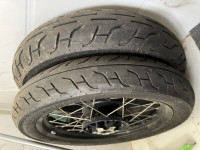 Red Royal Enfield Continental GT 650 Twin