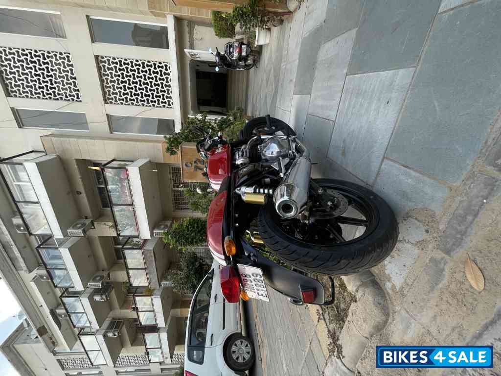 Red Royal Enfield Continental GT 650 Twin