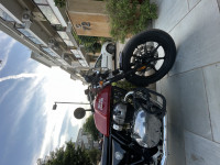 Red Royal Enfield Continental GT 650 Twin