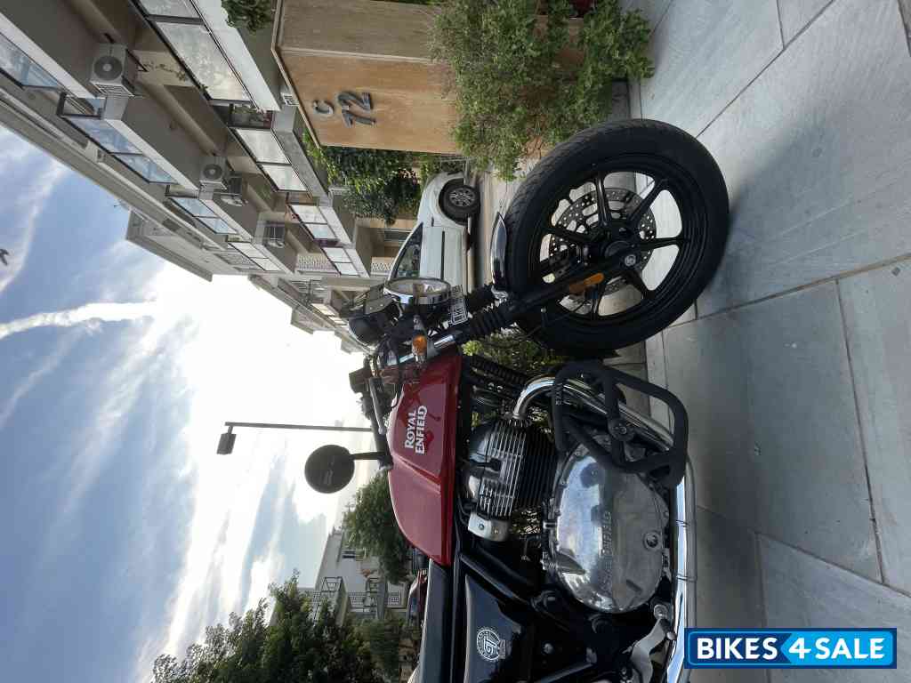 Red Royal Enfield Continental GT 650 Twin