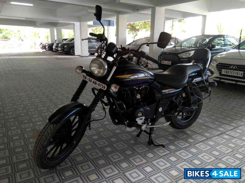 Dark Blue Bajaj Avenger Street 150