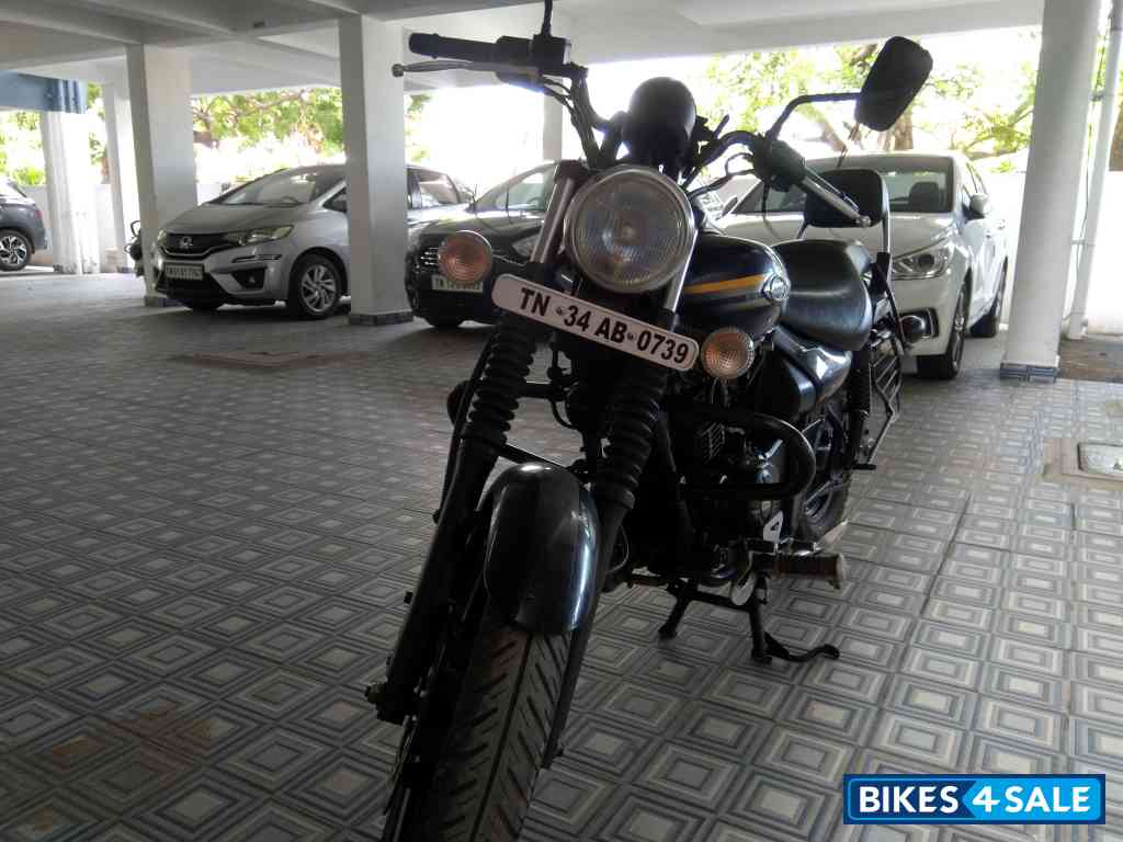Dark Blue Bajaj Avenger Street 150