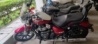 Red Royal Enfield Super Meteor 650