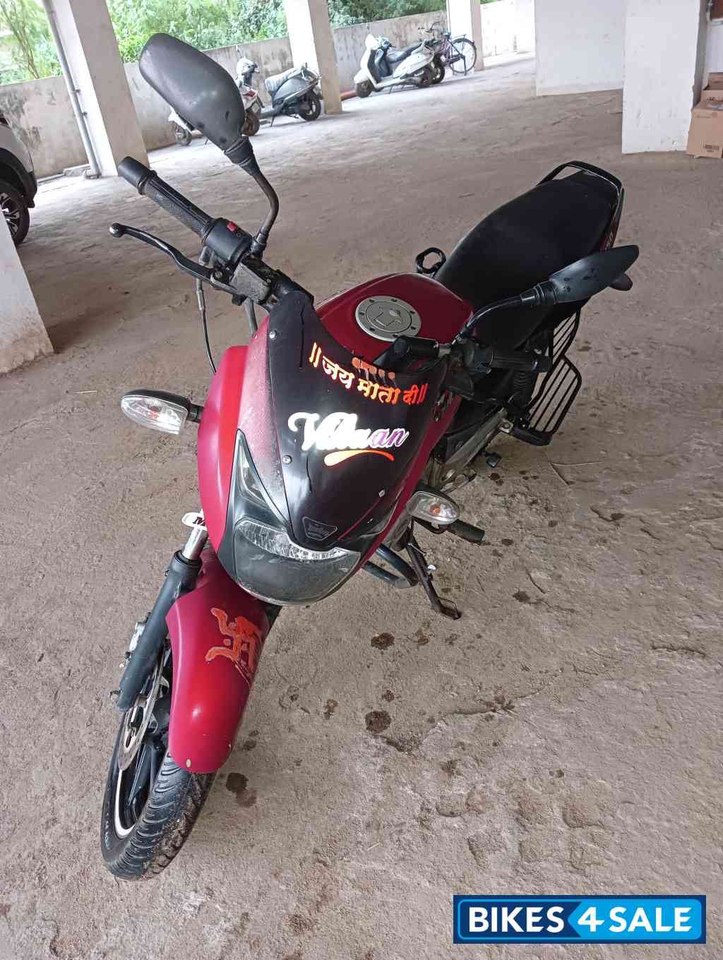Red Bajaj Pulsar 150 DTSi