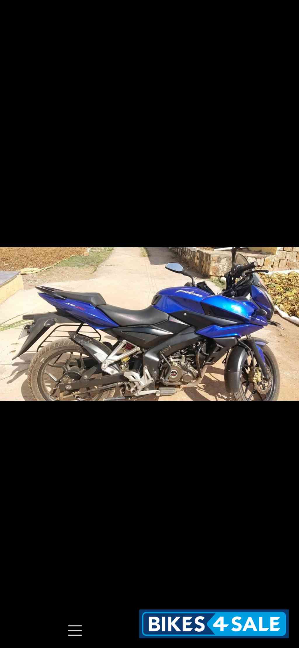 Blue Bajaj Pulsar AS 150
