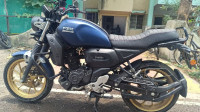 Matte Blue Yamaha FZ-X