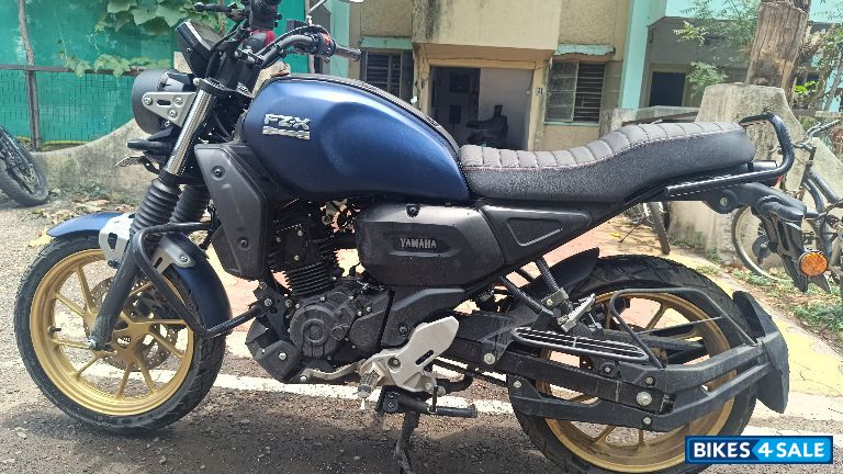 Matte Blue Yamaha FZ-X