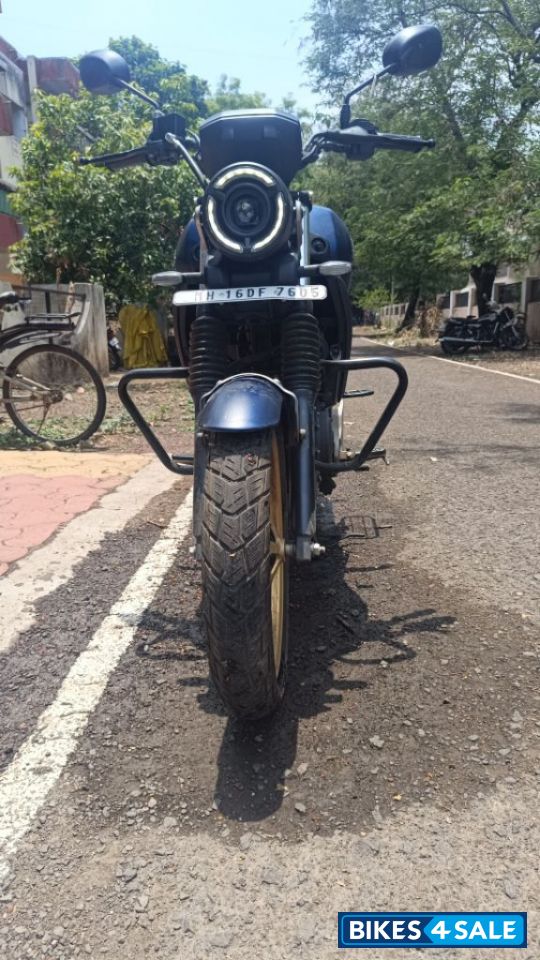 Matte Blue Yamaha FZ-X