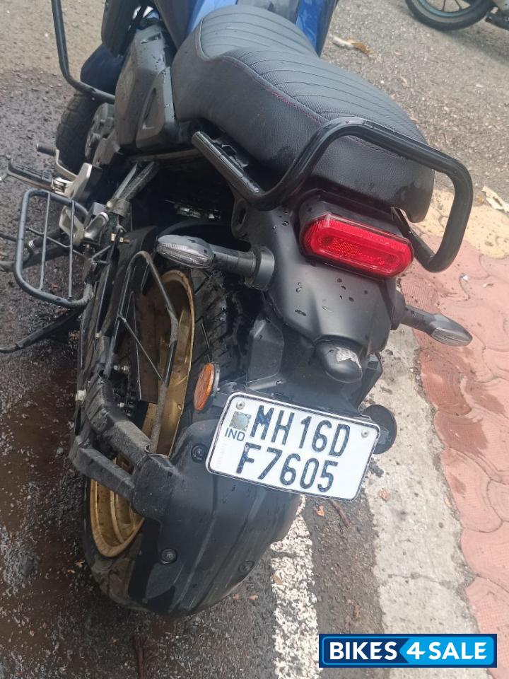 Matte Blue Yamaha FZ-X