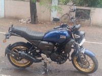 Matte Blue Yamaha FZ-X