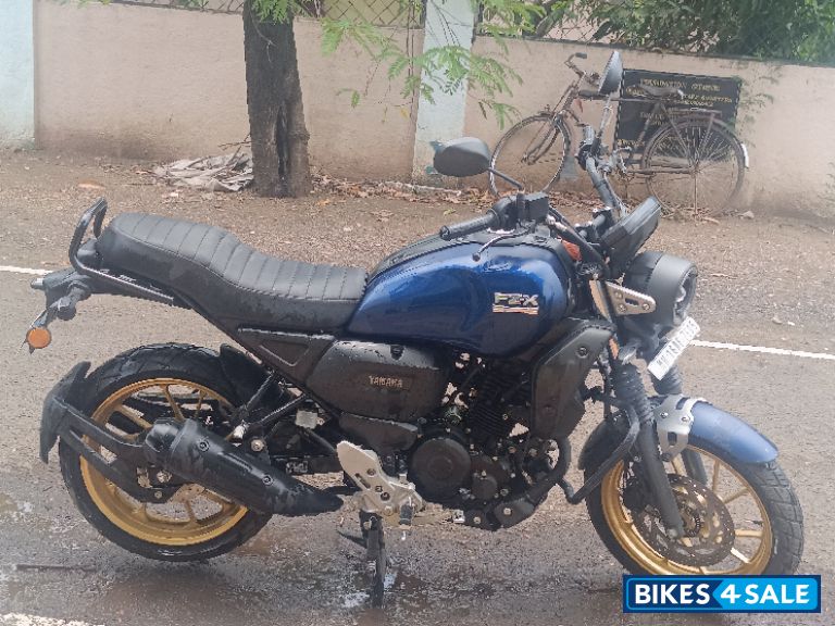 Matte Blue Yamaha FZ-X