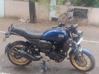 Matte Blue Yamaha FZ-X