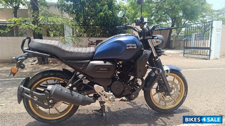 Matte Blue Yamaha FZ-X