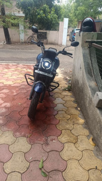 Matte Blue Yamaha FZ-X