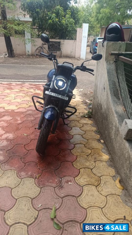 Matte Blue Yamaha FZ-X