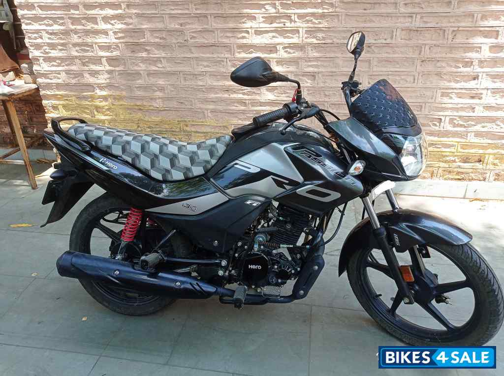 Heavy Grey Hero Passion Pro BS6