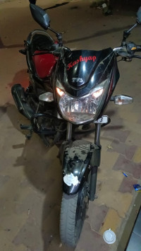 Black Red TVS Victor GLX