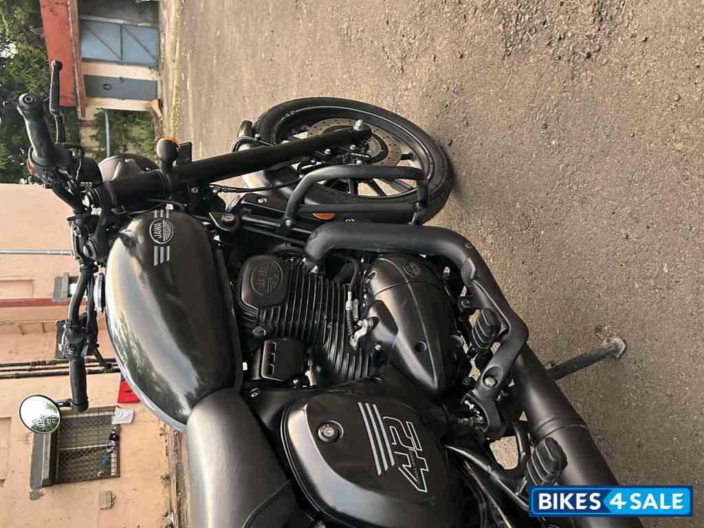 Matt Black Jawa 42 Dual Channel ABS AllStar Black