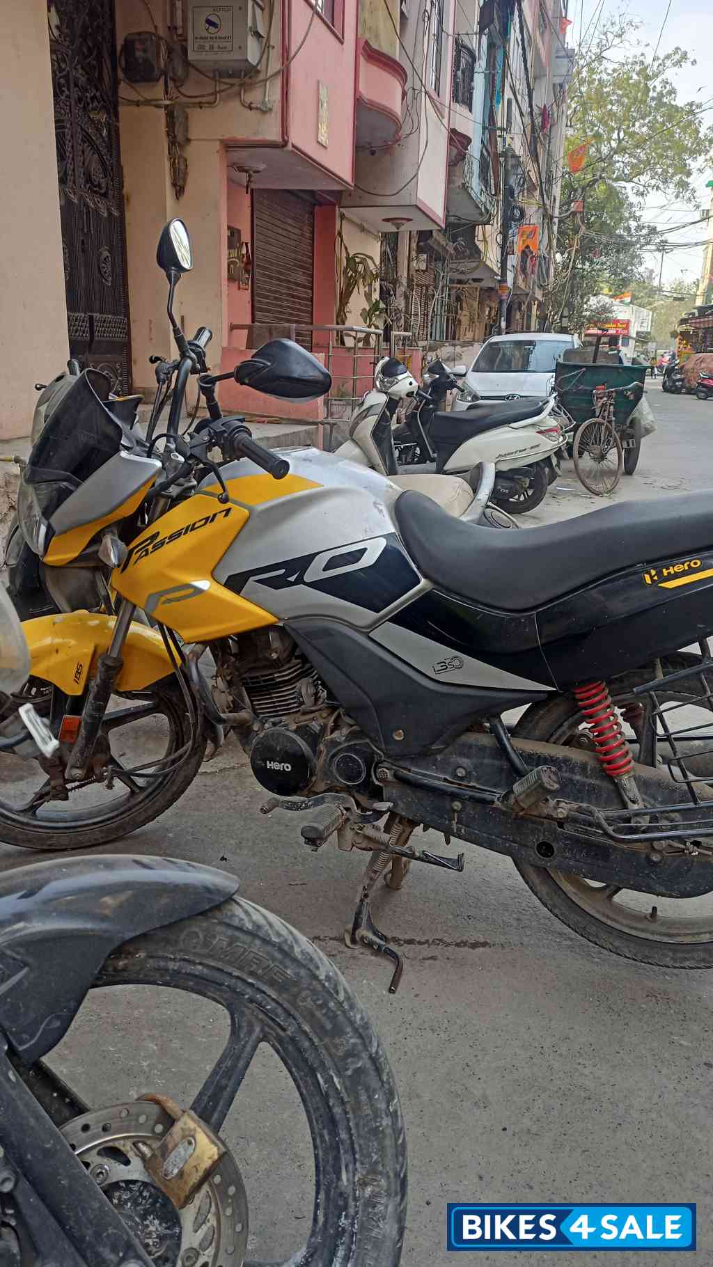 Yellow Hero Passion Pro BS6