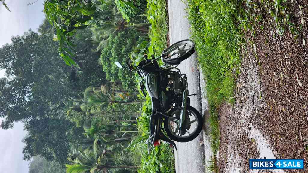 Black Silver Str Hero Splendor Plus