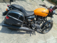 Orange Royal Enfield Thunderbird X 500