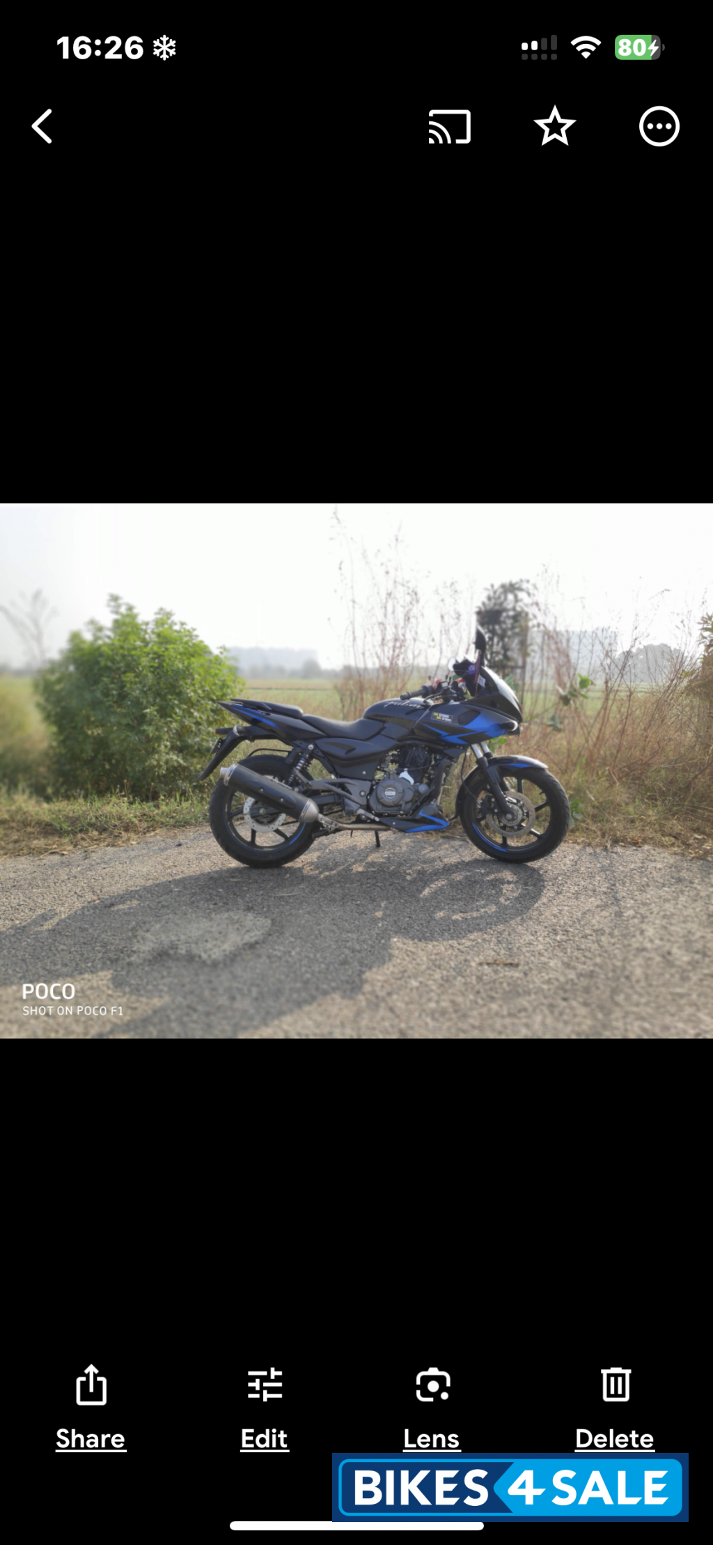 Bajaj Pulsar 220F BS6