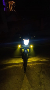 Orange-gray Honda CB Hornet 160R