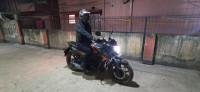Orange-gray Honda CB Hornet 160R