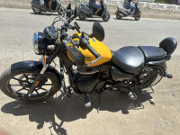 Yellow Royal Enfield Meteor 350 Fireball