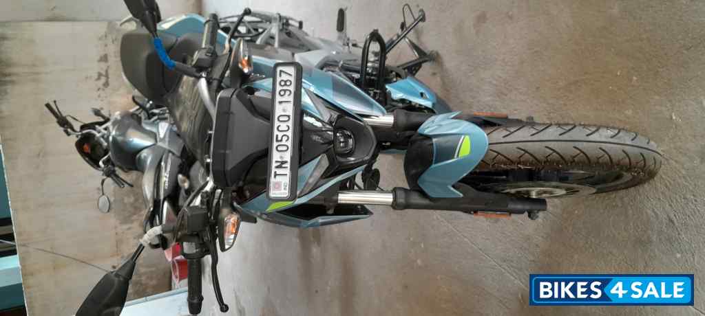 Light Blue Bajaj Pulsar N160