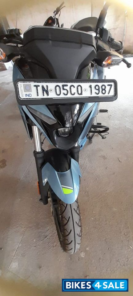 Light Blue Bajaj Pulsar N160